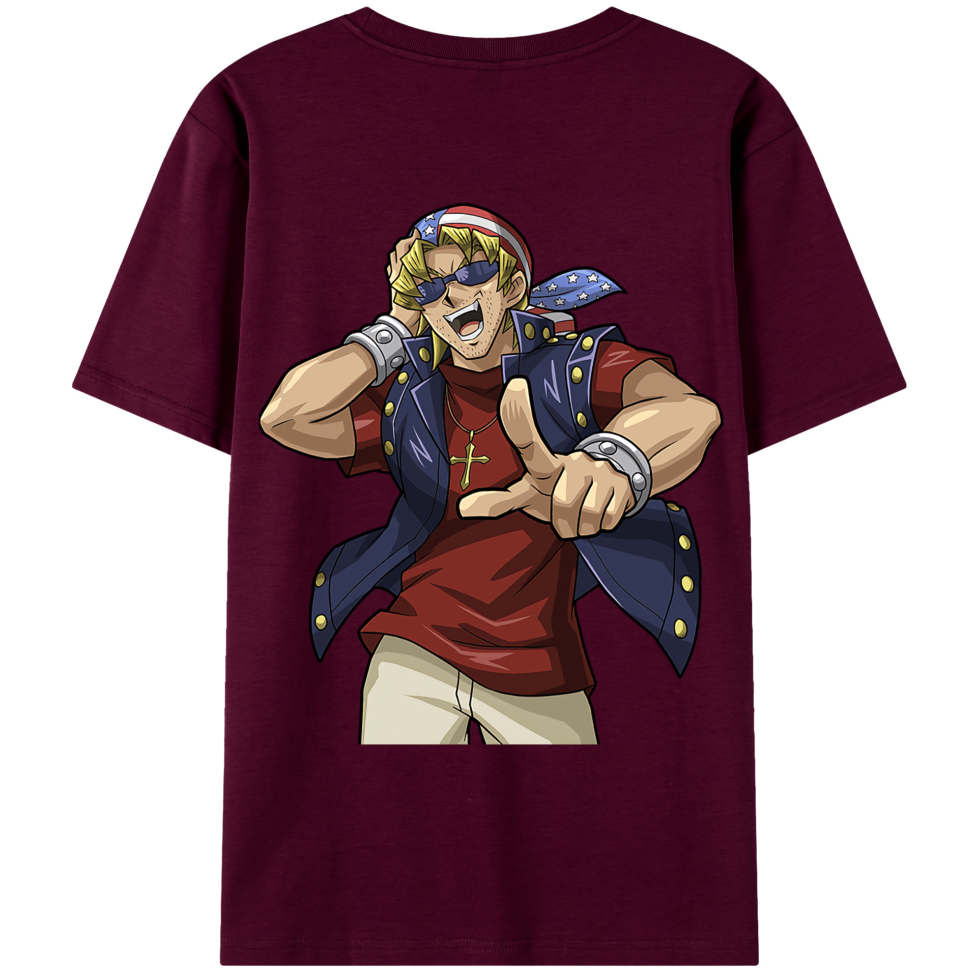 （画像用） 遊☆戯☆王 Yu-Gi-Oh! レディース半袖Tシャツ(バックプリント)